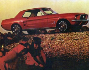 1967 Ford Mustang Hardtop Mainos